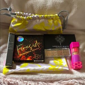 Fireside Eyeshadow Palette with Lovecraft Beauty Highlighter  BRAND NEW